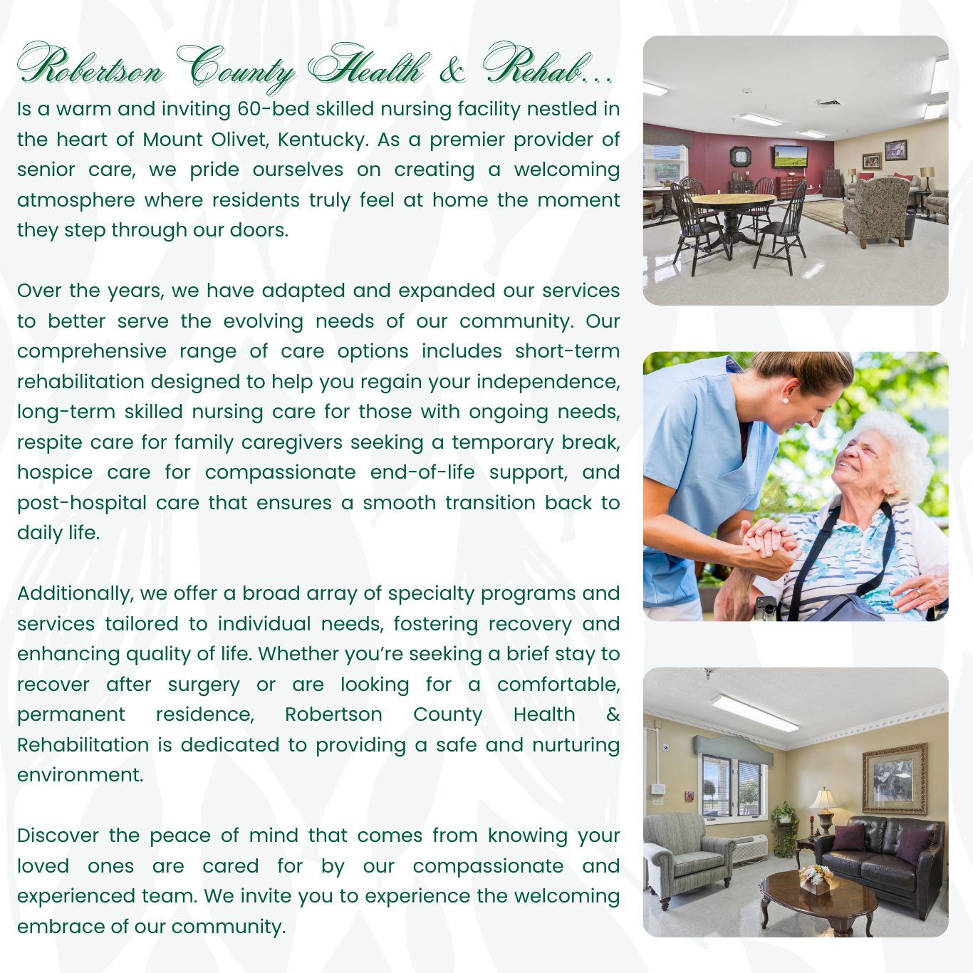Robertson County Health Care Facility photo 5