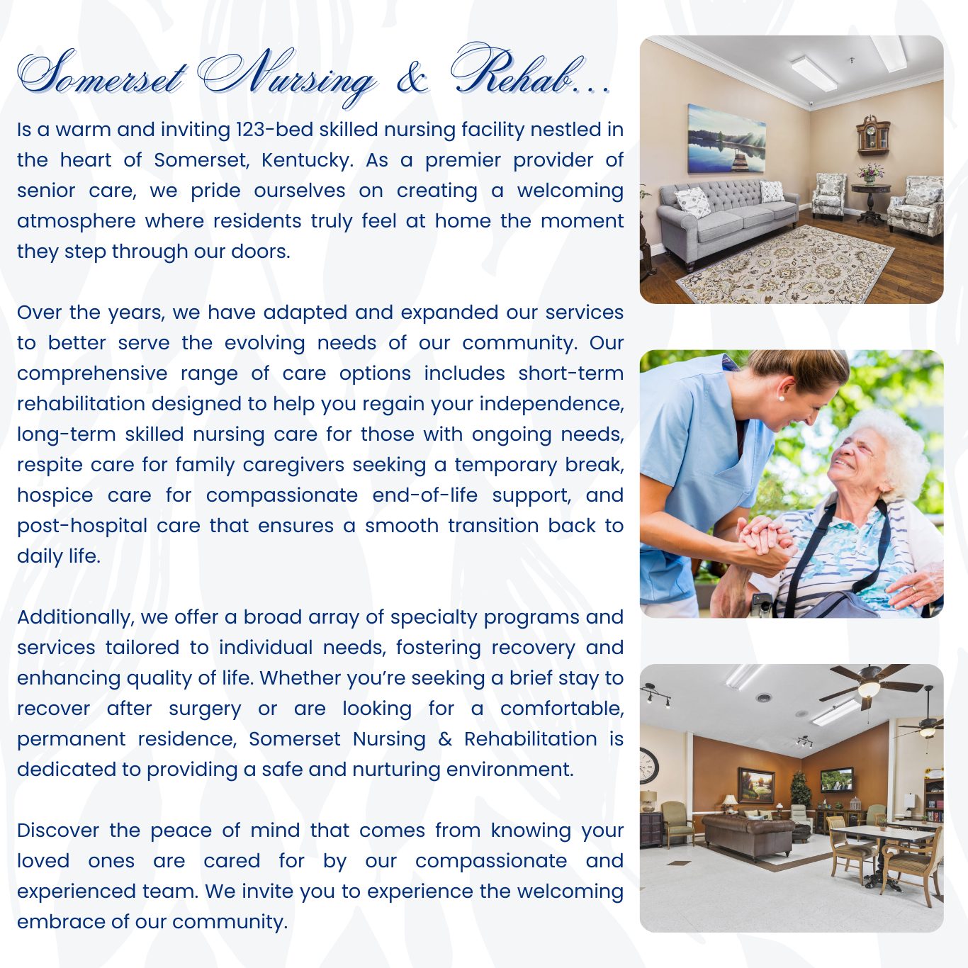 Somerset Nursing And Rehabilitation Facility