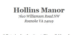 Hollins Manor